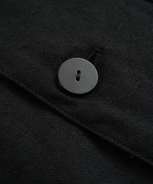 VU ヴウ tailored collar work jacket [BLACK] vu-jkt-006