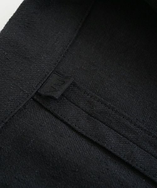 VU ヴウ tailored collar work jacket [BLACK] vu-jkt-006