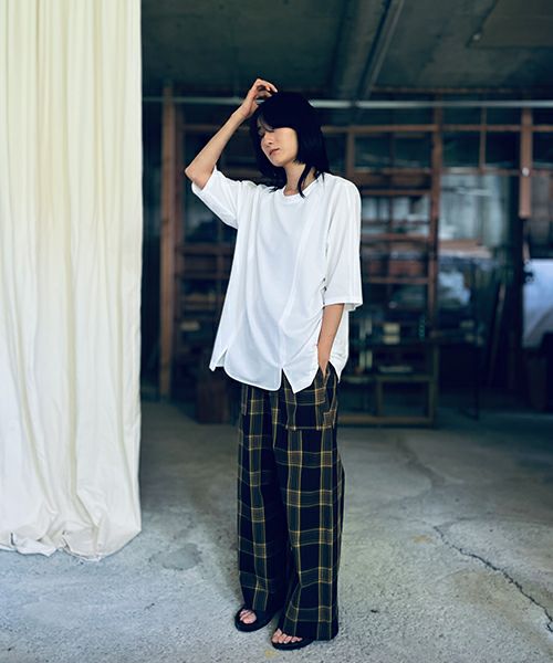 ohtaオオタcheck pants pt-50C