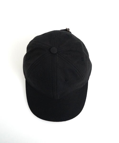  YOKO SAKAMOTOヨーコサカモトGIFT SHOP CAP silk nep serge[BLACK/YS-25SS-GS-CAP-1]