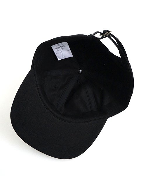  YOKO SAKAMOTOヨーコサカモトGIFT SHOP CAP silk nep serge[BLACK/YS-25SS-GS-CAP-1]