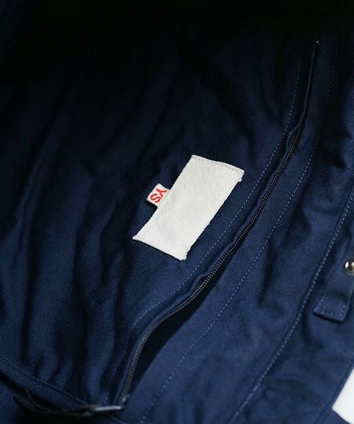 YOKO SAKAMOTO ヨーコサカモトRESEARCHER BAG LARGE[NAVY/YS-RE-BAG-L] トートバッグ