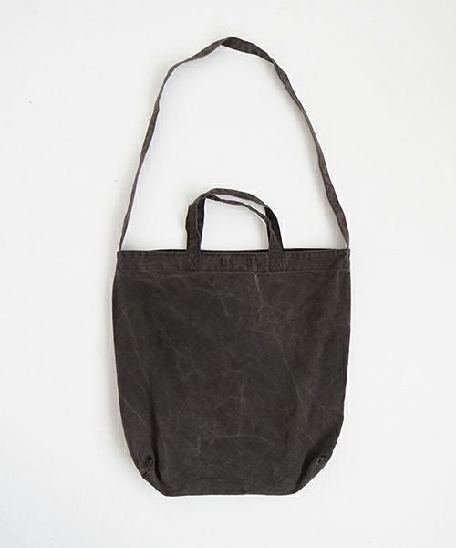 YOKO SAKAMOTO ヨーコサカモトRESEARCHER BAG LARGE[SUMI INK/YS-RE-BAG-L] トートバッグ 