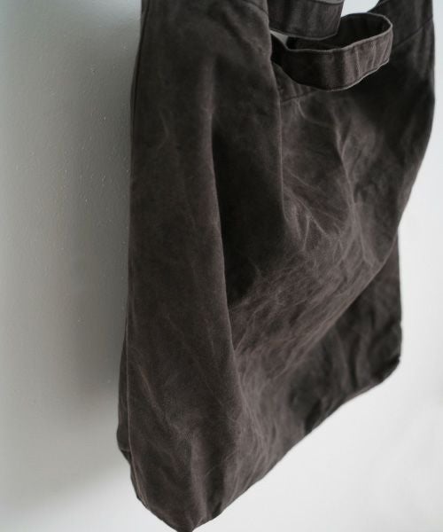 YOKO SAKAMOTO ヨーコサカモトRESEARCHER BAG LARGE[SUMI INK/YS-RE-BAG-L] トートバッグ 
