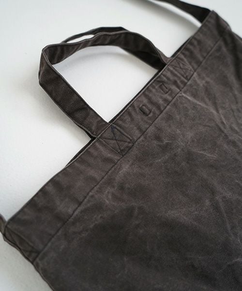 YOKO SAKAMOTO ヨーコサカモトRESEARCHER BAG LARGE[SUMI INK/YS-RE-BAG-L] トートバッグ 