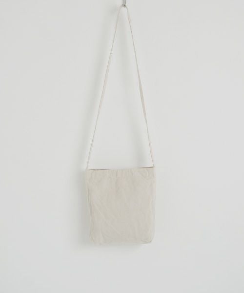 YOKO SAKAMOTO ヨーコサカモトRESEARCHER BAG MEDIUM[ECRU/YS-RE-BAG-M] ショルダーバッグ