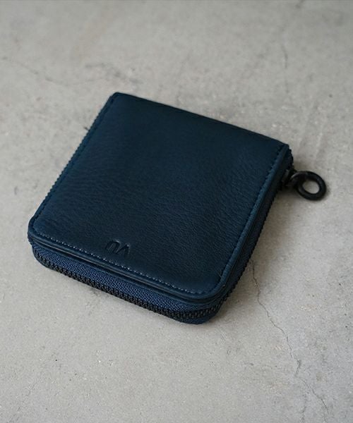 VU PRODUCT 鹿革スクエアジップウォレット｜軽くて柔らかいディア