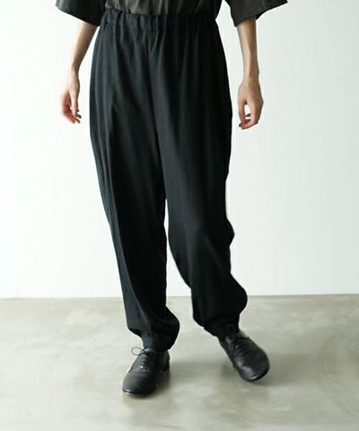 VUヴウeasy tapered pants [BLACK] vu-pnt-008