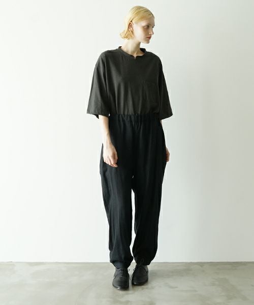 VUヴウeasy tapered pants [BLACK] vu-pnt-008
