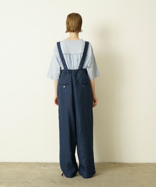 suzuki takayuki スズキタカユキ wide legged pantsⅠ[A252-11/black]