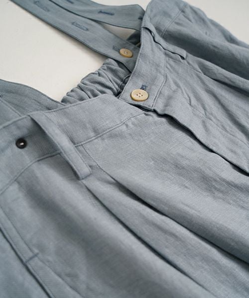 suzuki takayuki スズキタカユキ wide legged pantsⅠ[A252-11/black]