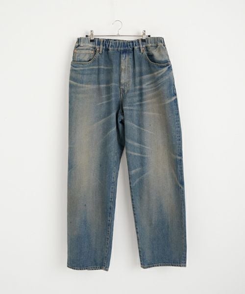  YOKO SAKAMOTO ヨーコサカモト5POCKET EASY PANTS[VINTAGE INDIGO/ YS-25SS-11] デニムイージーパンツ 
