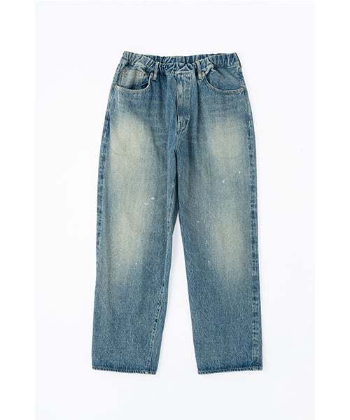 YOKO SAKAMOTO ヨーコサカモト 5POCKET EASY PANTS [FADE INDIGO/ YS - 26SS - 14] デニムイージーパンツ