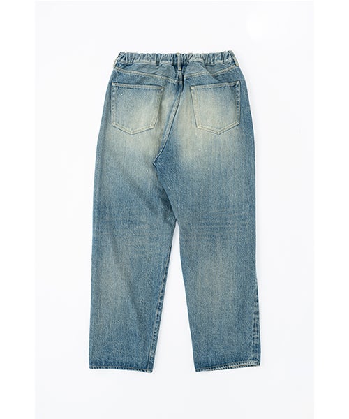 YOKO SAKAMOTO ヨーコサカモト 5POCKET EASY PANTS [FADE INDIGO/ YS - 26SS - 14] デニムイージーパンツ