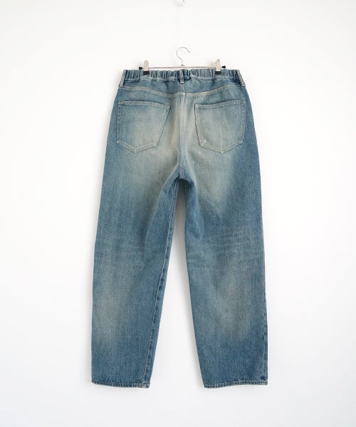 YOKO SAKAMOTO ヨーコサカモト 5POCKET EASY PANTS [FADE INDIGO/ YS - 26SS - 14] デニムイージーパンツ
