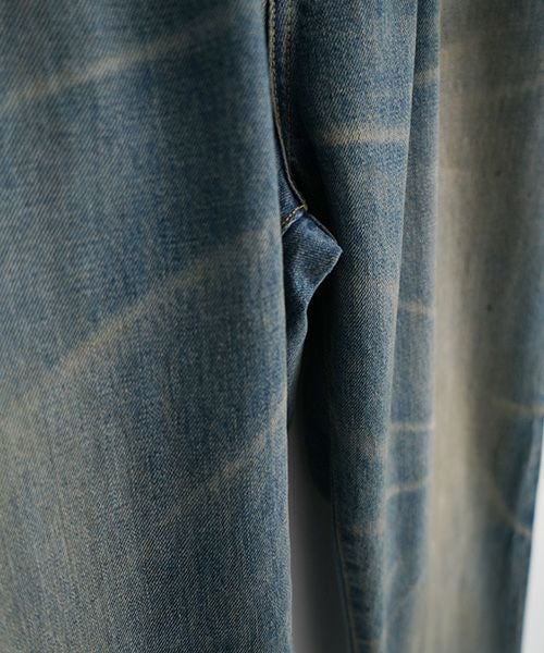  YOKO SAKAMOTO ヨーコサカモト5POCKET EASY PANTS[VINTAGE INDIGO/ YS-25SS-11] デニムイージーパンツ 