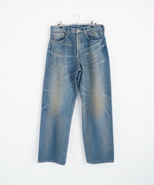 YOKO SAKAMOTOヨーコサカモト5POCKET STRAIGHT PANTS[LIGHT INDIGO/ YS-25SS-13]デニムイージーパンツ