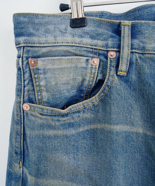 YOKO SAKAMOTOヨーコサカモト5POCKET STRAIGHT PANTS[LIGHT INDIGO/ YS-25SS-13]デニムイージーパンツ