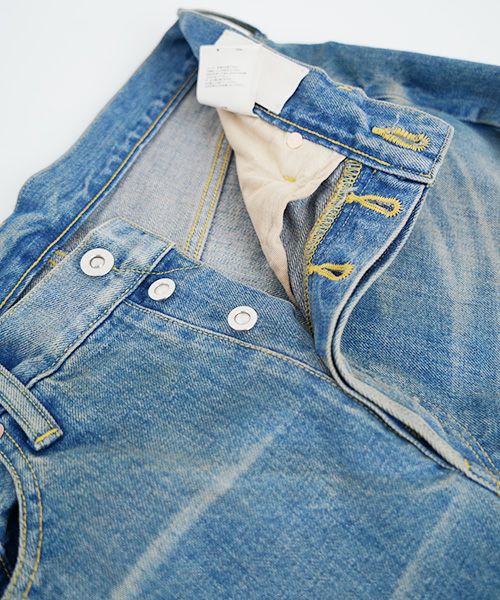 YOKO SAKAMOTOヨーコサカモト5POCKET STRAIGHT PANTS[LIGHT INDIGO/ YS-25SS-13]デニムイージーパンツ