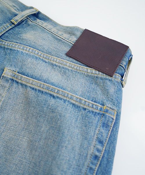 YOKO SAKAMOTOヨーコサカモト5POCKET STRAIGHT PANTS[LIGHT INDIGO/ YS-25SS-13]デニムイージーパンツ