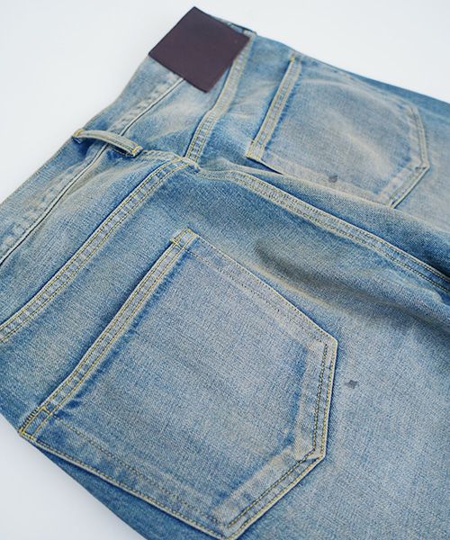 YOKO SAKAMOTOヨーコサカモト5POCKET STRAIGHT PANTS[LIGHT INDIGO/ YS-25SS-13]デニムイージーパンツ