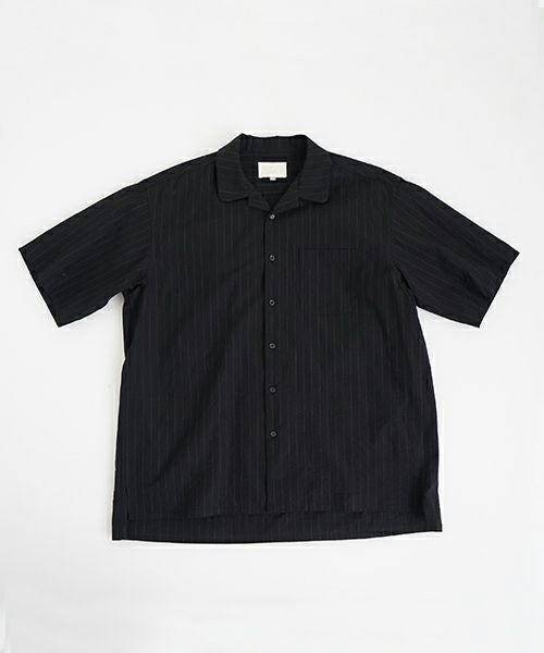 YOKO SAKAMOTO ヨーコサカモト WORK SHIRT [ BLACK] YS - 25SS - 40