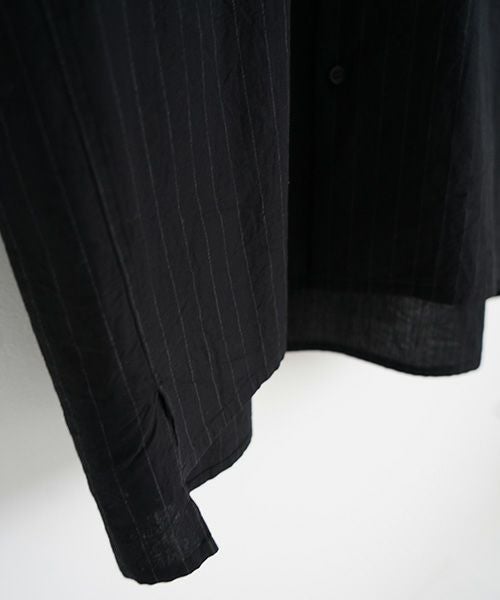 YOKO SAKAMOTO ヨーコサカモト WORK SHIRT [ BLACK] YS - 25SS - 40