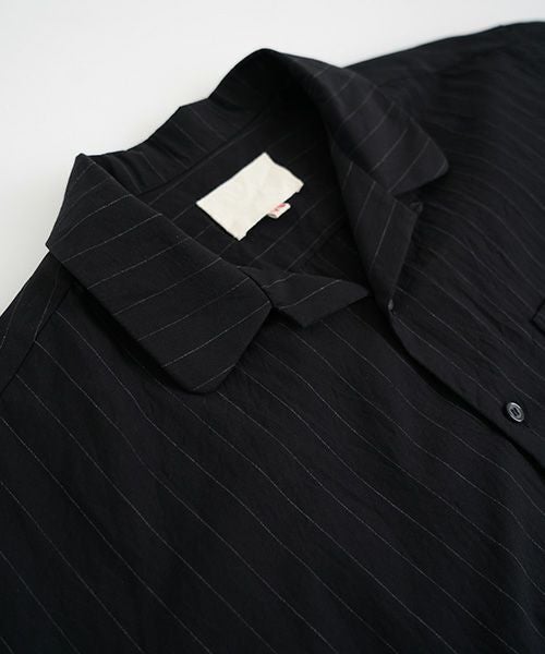 YOKO SAKAMOTO ヨーコサカモト WORK SHIRT [ BLACK] YS - 25SS - 40