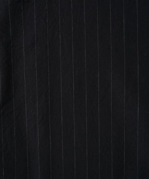 YOKO SAKAMOTOヨーコサカモトOPEN COLLAR SHIRT [BLACK/YS - 25SS - 73] オープンカラーシャツ 