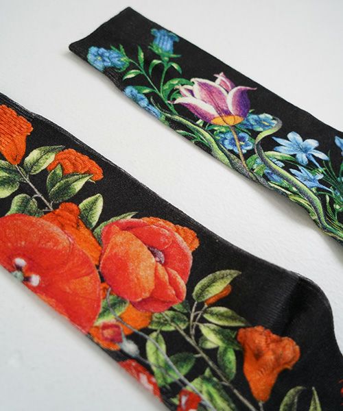 AHCAHCUMあちゃちゅむflower socks