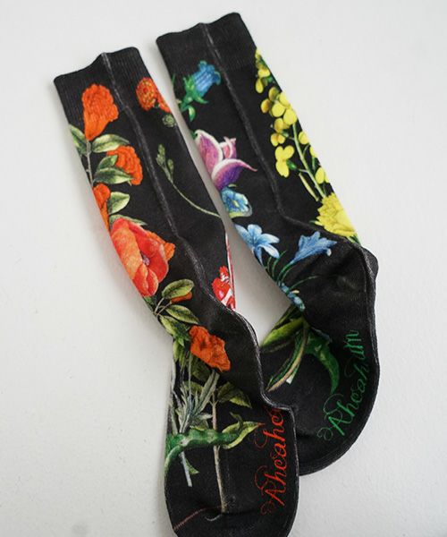 AHCAHCUMあちゃちゅむflower socks