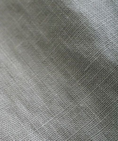 VUヴウwide short pants [STONE GRAY] リネンワイドショートパンツ vu-pts-01