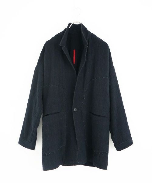 YANTORヤントル0 Count KhadiCotton Jaket [Y255JK02/BLACK]