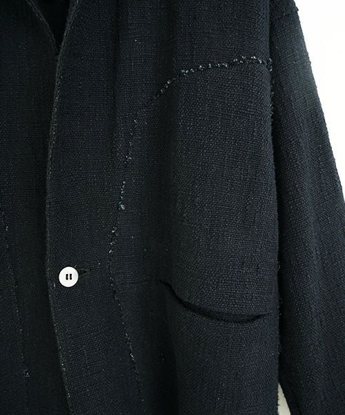 YANTORヤントル0 Count KhadiCotton Jaket [Y255JK02/BLACK]