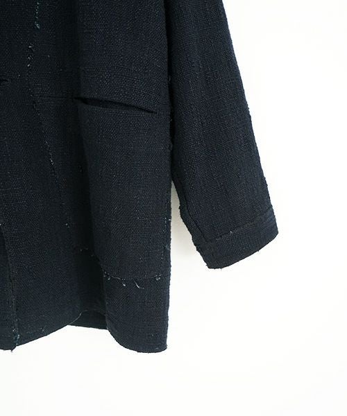 YANTORヤントル0 Count KhadiCotton Jaket [Y255JK02/BLACK]