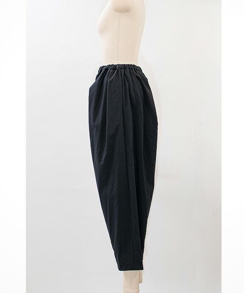 MIYAOミヤオTUCK PANTS [MCPT-01/1.黒]