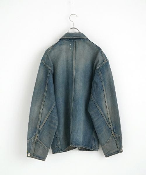 YOKO SAKAMOTOヨーコサカモトCOVERALL[LIGHT INDIGO/YS-25SS-09]デニムブルゾン