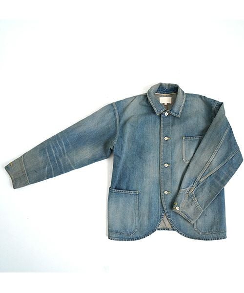 YOKO SAKAMOTOヨーコサカモトCOVERALL[LIGHT INDIGO/YS-25SS-09]デニムブルゾン