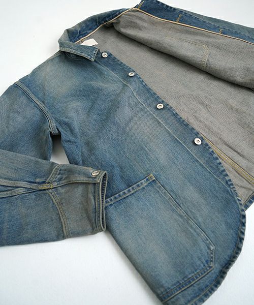 YOKO SAKAMOTO ヨーコサカモト COVERALL [LIGHT INDIGO/YS-25SS-09