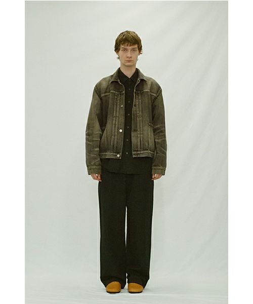 YOKO SAKAMOTO ヨーコサカモト DENIM COVERALL[FADE WHITE] YS - 24AW - 46