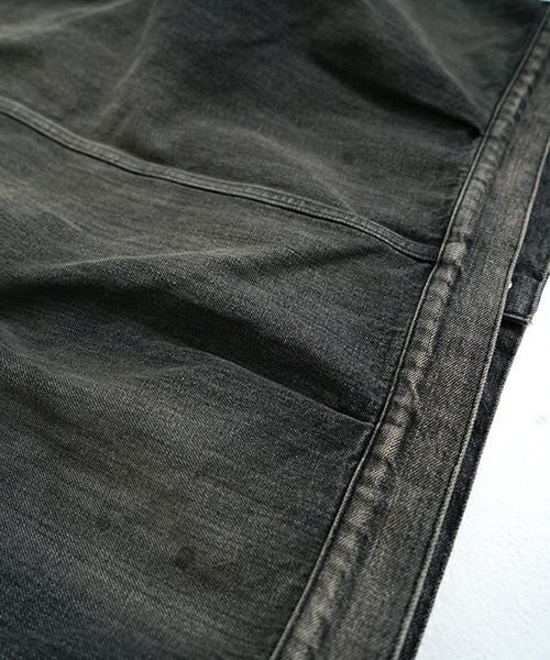 YOKO SAKAMOTOヨーコサカモトPLEATS BLOUSE[VINTAGE BLACK/YS-25SS-10]デニムブルゾン