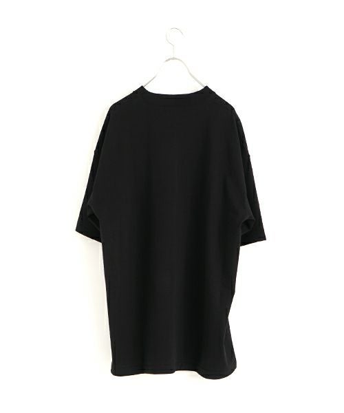 YOKO SAKAMOTOヨーコサカモト BIG TUBE T-SHIRT[BLACK/YS-25SS-101]