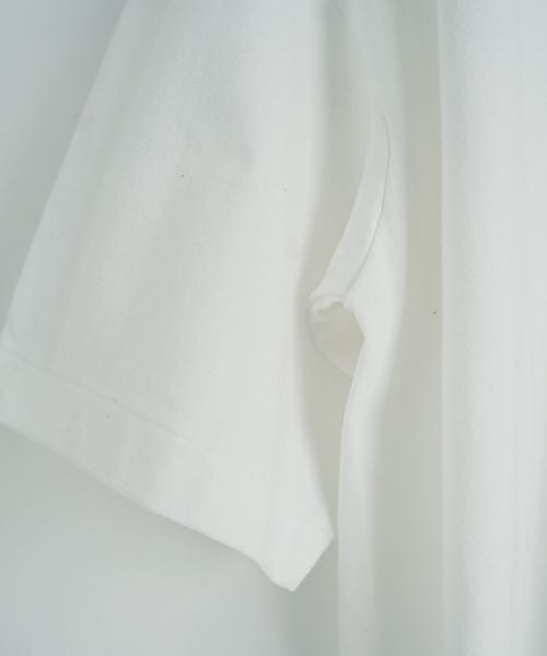 YOKO SAKAMOTO ヨーコサカモト BIG TUBE POCKET T-SHIRT [WHITE/YS