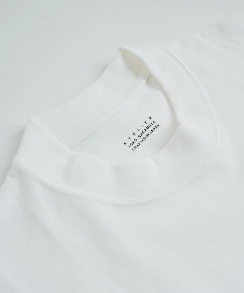 YOKO SAKAMOTO ヨーコサカモト BIG TUBE POCKET T-SHIRT [WHITE/YS