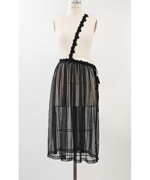 MIYAOミヤオONE SHOULDER SKIRT[MCSK-04/BLACK] 