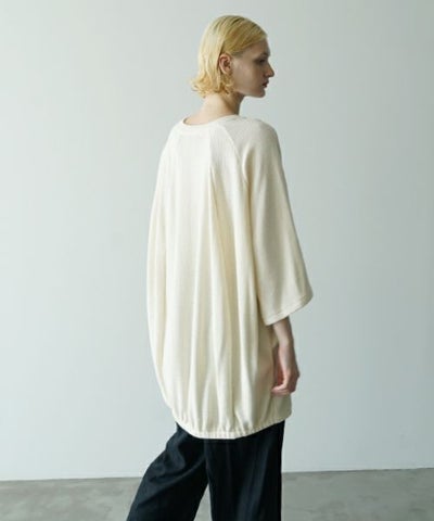 VUヴウballon t-shirt [CREAM］vu-cut-003バルーンTシャツ