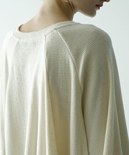 VUヴウballon t-shirt [CREAM］vu-cut-003バルーンTシャツ