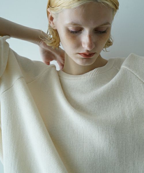 VUヴウballon t-shirt [CREAM］vu-cut-003バルーンTシャツ