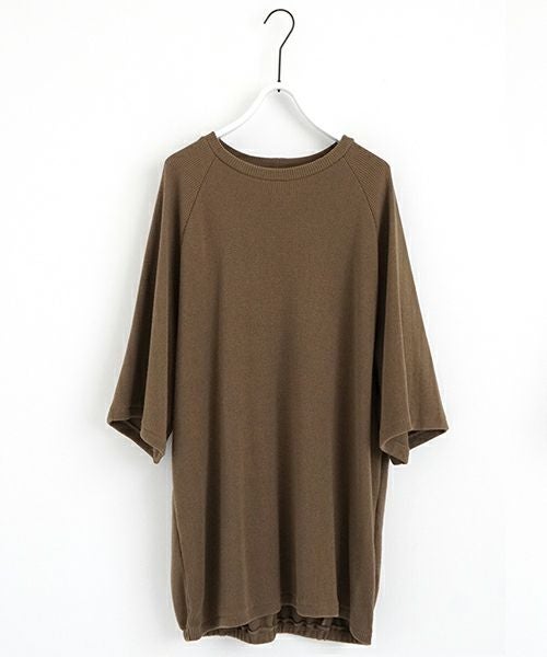 VUヴウballon t-shirt [KHAKI］vu-cut-003バルーンTシャツ
