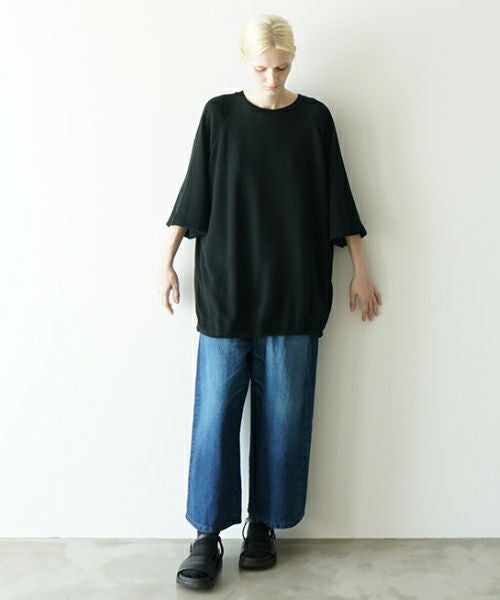 VUm ヴウエム ballon t-shirt [BLACK］vu-cut-003